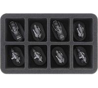 Feldherr HS060A021 foam tray compatible with Wild West Exodus - 8 miniatures