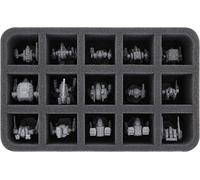 Feldherr HS070A010 foam tray compatible with BattleTech - 15 Mechs