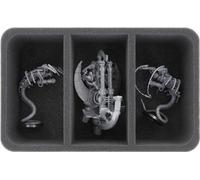 Feldherr HS085A001 foam tray compatible with Necrons - 3 compartments