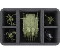 Feldherr HS090A006 foam tray compatible with Death Guard - 5 compartments