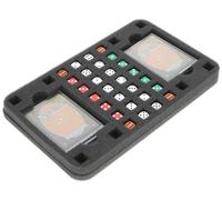 Feldherr HSLP025BO 25 mm Half-Size foam tray with 36 square compartments plus 2 card-slots