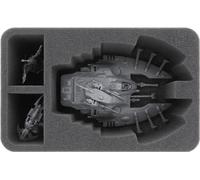 Feldherr HSMEKV090BO foam tray compatible with Craftworlds: Wave Serpent/Falcon