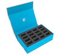 Feldherr Magnetic Box blue compatible with 32 miniatures