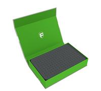 Feldherr Magnetic Box green with 40 mm pick and pluck foam compatible with custom projects
