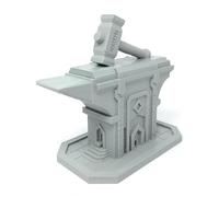 Feldherr Mythic Roll Dice Jail: Great Anvil, Color:Grey