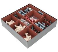 Feldherr Organizer compatible with HeroQuest (2021): Against the Ogre Horde - board game box - Sorter to store figures and accessories from the expansion