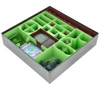Feldherr Organizer compatible with HeroQuest (2021): Jungles of Delthrak - Insert for the board game box - Sorter to neatly store figures + accessories of the expansion
