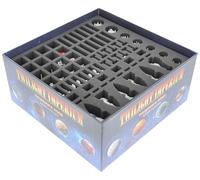 Feldherr Organizer compatible with Twilight Imperium: Thunder's Edge - Box Insert with foam tray for figures, card holder, token sorter, quick game setup