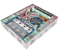 Feldherr Organizer compatible with Voidfall - Insert + Game Aid for Core Game Box (Retail Edition) - Card holder with stand, Player trays, Token trays, Quick setup