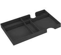 Feldherr Organizer Insert compatible with Tiny Epic Crimes: Kingpins expansion game box - Sorter for game contents, accessories, and quick game setup, Color:Black