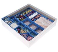 Feldherr Organizer insert compatible with Wyrmspan - sorter inlay and game aid for all components from core game and Upgrade Pack