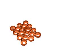 Feldherr Paint Rack compatible with Citadel paint pots (12 ml) - 18 compartments, Color:Orange