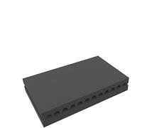 Feldherr Pick and Pluck foam set compatible with Auer Packaging Euro Container with hinge lid/Case ED 64/75