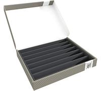Feldherr Storage Box FSLB040 for model railway locomotives, wagons and vehicles - 7 slots for N gauge horizontal, Amount:1 pcs.