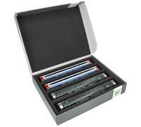 Feldherr Storage Box FSLB055 for model railway locomotives wagons and vehicles 4 slots for 00 gauge horizontal