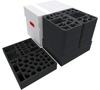 Feldherr Storage Box FSLB310 + foam set compatible with Blackstone Fortress: Core Game Box + All Expansions