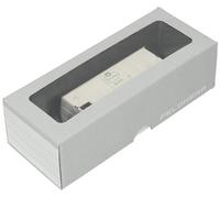 Feldherr Storage Box MTLB170 160 x 60 x 50 mm for model railway locomotives, wagons and vehicles, Color:Grey, Amount:1 pcs.