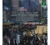 Giancarlo Simonacci - American Piano Landscapes - 19th and 20th Century Music - CD - Da Vinci