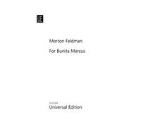FELDMAN M. - For Bunita Marcus para Piano