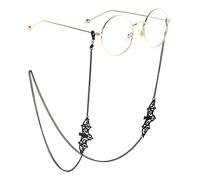 Felenny Hollow-out Bat Eyeglasses Chain Metal Glasses Retainer Eyewear Retainer Eyeglass Holder Strap Cord Sunglasses Strap Reading Glasses Cords Lanyards for Women
