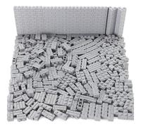 Feleph 260 Pieces Masonry Bricks Set Multicolored Building Blocks for Wall MOC Parts and Pieces Diverse Bulk Toy Set Compatible with Major Brands