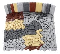 Feleph 260 Pieces Masonry Bricks Set Multicolored Building Blocks for Wall MOC Parts and Pieces Diverse Bulk Toy Set Compatible with Major Brands
