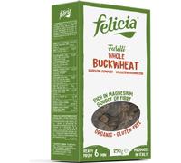 3x Felicia Fusilli Pasta With Flour Buckwheat Bio Gluten Free Vegan