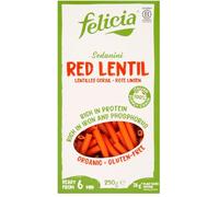 Felicia Gluten Free Organic Red Lentil Sedanini Pasta 250 G