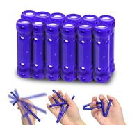 Felicify Fidget Toys, 12 Pieces Magnetic Fidget Toy, Fidget Magnetic Sticks, Stress and Anxiety Relief, Sensory Toys for ADHD ADD OCD Autism (Blue)