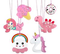 Felicify Sensory Chew Toys for Autistic Children, Chew Necklace for Sensory Kids, Sensory Chew Necklace, Chewelry Necklace, Fidget Necklace for Autism, ADHD, Oral Motor Boys and Girls Children (D)