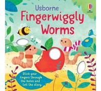 Felicity Brooks Fingerwiggly Worms Board book Book Felicity Brooks Multicolor