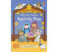 Felicity Brooks - Little First Stickers Nativity Play - BOOKS - P2222z