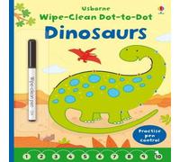 Felicity Brooks Wipe-clean Dot-to-dot Dinosaurs Paperback Book Felicity Brooks Multicolor
