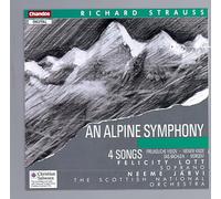 Felicity Lott, Neeme Jarvi, Scottish National Orchestra - Strauss: Alpine Symphony / Four Songs