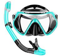 Felidel Snorkel Gear for Adults, Snorkel Set with Panoramic View, Anti-Fog Snorkel Mask for Snorkeling, Swimming, Travel, Snorkel Kit