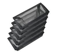 Feliey 4inchx12inch Floor Register Trap Covers Screen Air Vent Filters for Home Floor Register Trap Floor Air Vent Screen Covers - 5 Pack, 4x12 Inch