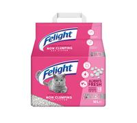 Felight 100% Natural Wheat Non Clumping Cat Litter 10L 1 Treats