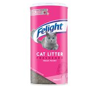 Felight Antibacterial Cat Litter Freshener Powder, Floral Peony Scent - Effectiv