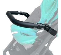 Feliliber Baby Stroller Accessories Bumper Bar, Crossbar Compatible with gb Pockit+ All City, All-Terrain, Cybex Libelle, Orfeo Strollers，PU Leather Surface (All-Terrain Armrest) (Small Size)