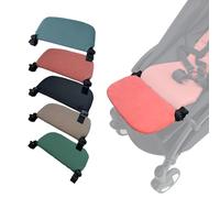 Feliliber Stroller Leg Rest Compatible with Babyzen YOYO - Foldable Stroller Without Disassembly - Extend 6.2 inch Easy to Attach & Clean, Soft Fabric (Ginger Pink)