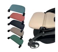 Feliliber Stroller Leg Rest Compatible with Babyzen YOYO - Foldable Stroller Without Disassembly - Extend 6.2 inch Easy to Attach & Clean, Soft Fabric (Taupe)