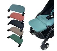 Feliliber Stroller Leg Rest Compatible with Babyzen YOYO - Foldable Stroller Without Disassembly - Extend 6.2 inch Easy to Attach & Clean, Soft Fabric (Aqua)