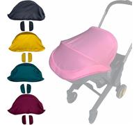 Feliliber Stroller Replacement Accessories Canopy, Baby Stroller Sun Shade Compatible with Doona Car Seat & Strollers (Pink)