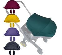 Feliliber Stroller Replacement Accessories Canopy, Waterproof Sun Shade Compatible with Doona Car Seat & Strollers (Blackish Green)