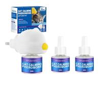 Feliminder Dog Diffuser, 3/4/5 PCS Feliminder Dog Calming Diffuser, with Uk Plug, Stress & Anxiety Relief, Safe & Odourless Comfort for Dogs (3 Pcs 90Day)