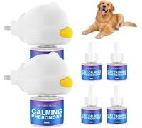 Feliminder Dog Diffuser, Feliminder Dog Calming Diffuser, Feliminder Dogs Calming Plug in Pheromone Diffusers, Reduces Stress and Anxiety Pet Dogs Stay Calmer (2 Pcs)