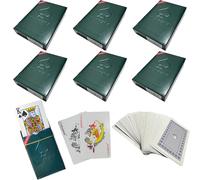 Felimoa Paper Baccarat Magic Magic Tricks Disposable Poker 6 Pack Set