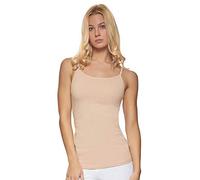 Felina | Cotton Modal Camisole, Stretch Womens Tank Top, Ultra Soft Cotton Blend Camisole Tank Top, Warm Nude, XL