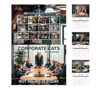 Feline Annual Tracker - Monthly Kitten Schedueler, Business Cat Portraits, Integrated Habit Tracking Grids, Professional Planning Stationery, Household Supplies, Large White Paper Stock