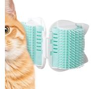 Feline Brushes, Self-Grooming Tools with Gentle and Detangling Massage - Brush for Minino Hair - For Indoor, Living Room and Bedroom, Self-Bathing, Pet Spa, Short Hair, Kitten